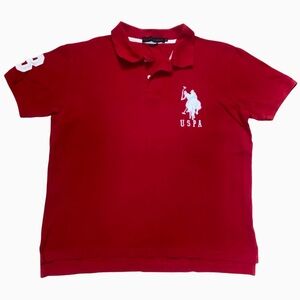 U.S. Polo Assn. Red Polo Shirt